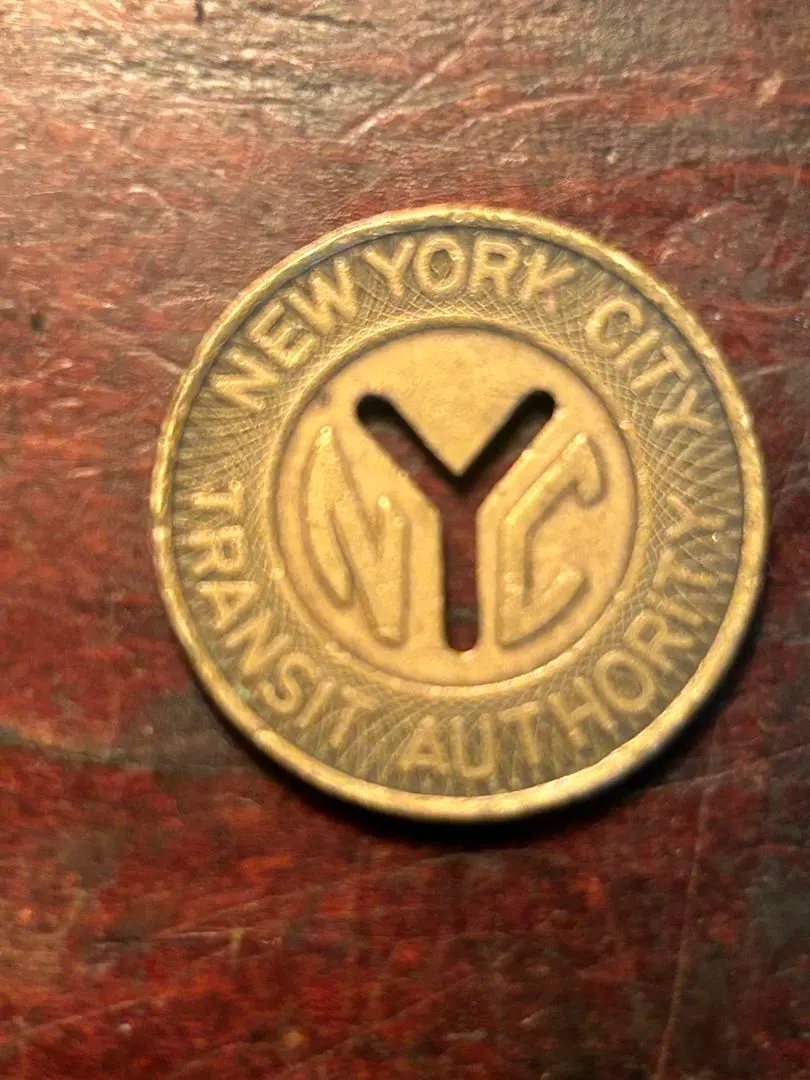 ニューヨーク　地下鉄トークン　　パケ　10枚　袋入り ニューヨーク 地下鉄トークン コイン パケ 10枚 袋入り 2025年