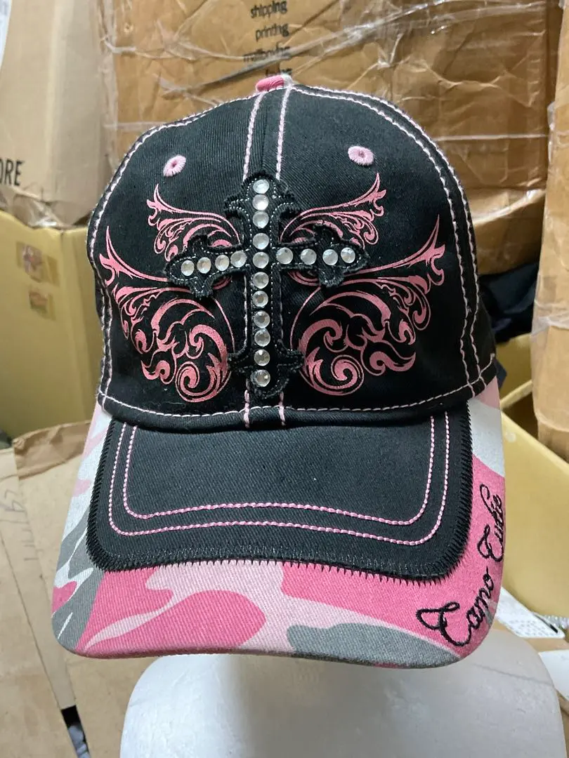 〜限定値下げ中〜新作 ピンク ニューエラ　キャップ　ラインストーン 9FORTY Rhinestone ニューヨーク・ヤンキース ピンクレモネード