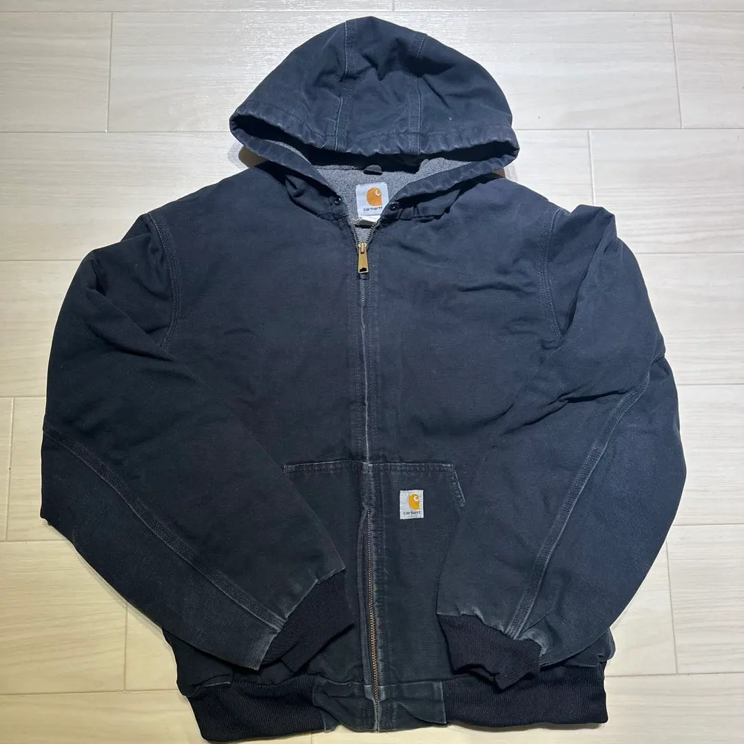 Thumbnail of Carhartt Navy Active Jacket - Good color remaining