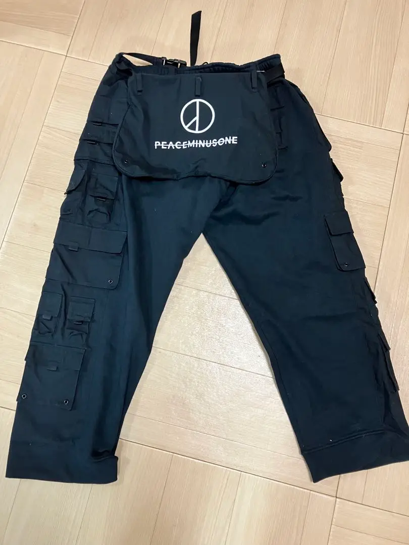 NIKE × PEACEMINUSONE G-Dragon パンツ 付属バッグ Nike x Peaceminusone G-Dragon Wide Pants Black DR0095-010