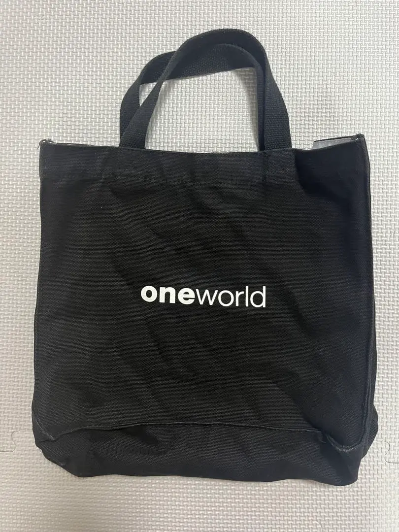 レアもの　新品未開封　JAL日本航空　ワンワールド　トートバッグ 楽天市場】【送料無料】ONEWORLD 底板付 トートバッグ JAL ワン