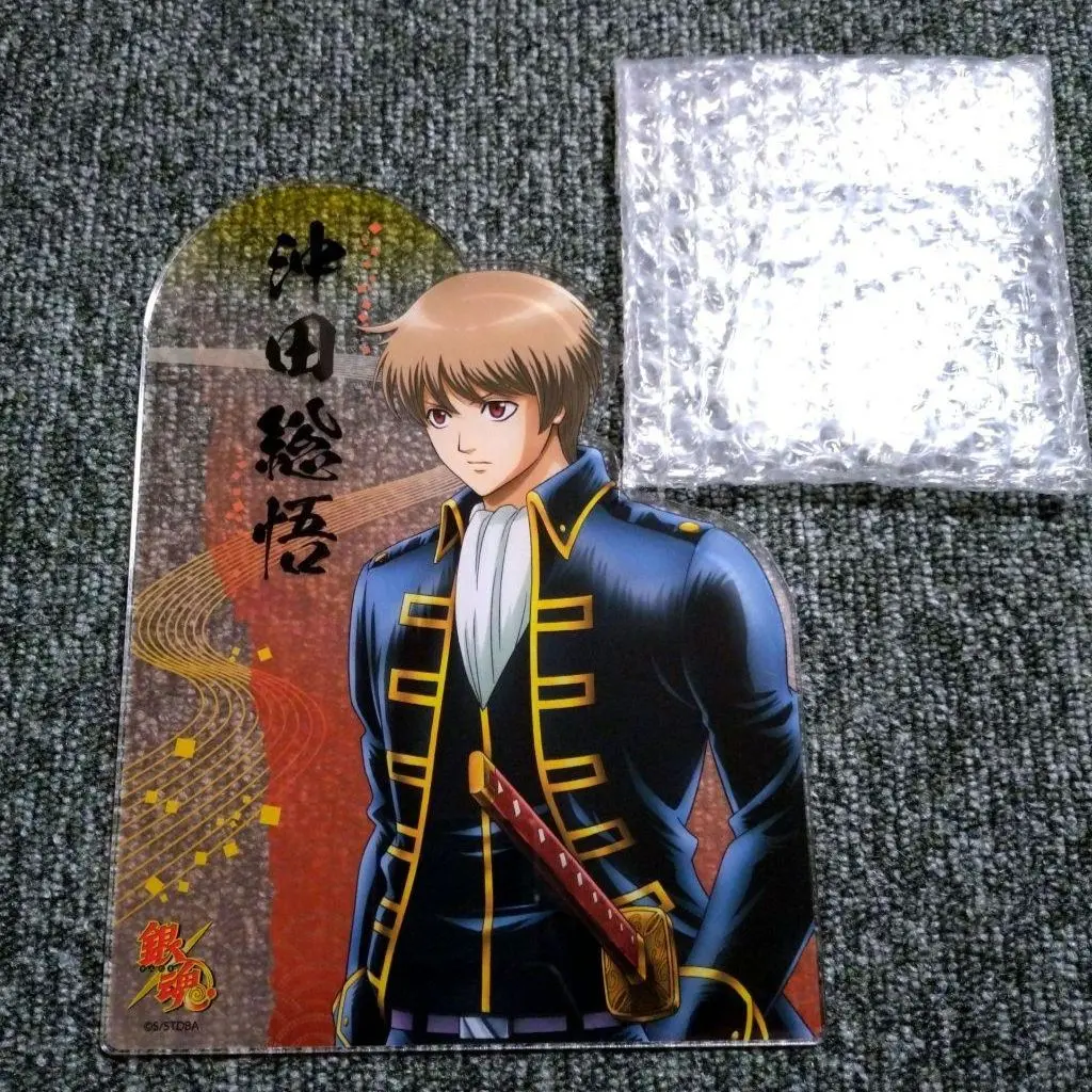 Thumbnail of Gintama Sogo Okita Character Pop Store Acrylic Illustration Board Acrylic Stand