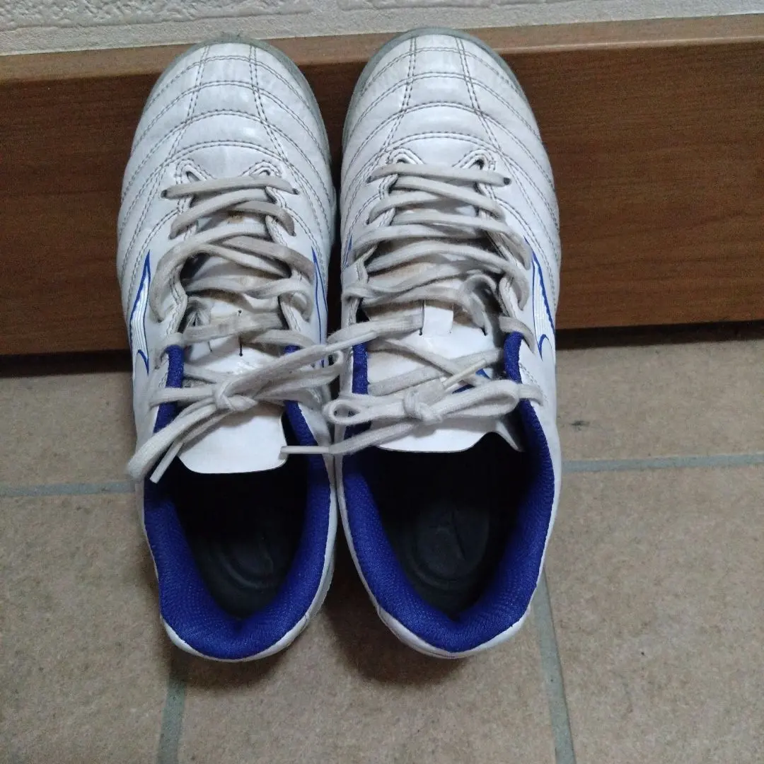 Thumbnail of Mizuno Monarcida Neo Soccer Cleats White/Blue 22.5 cm