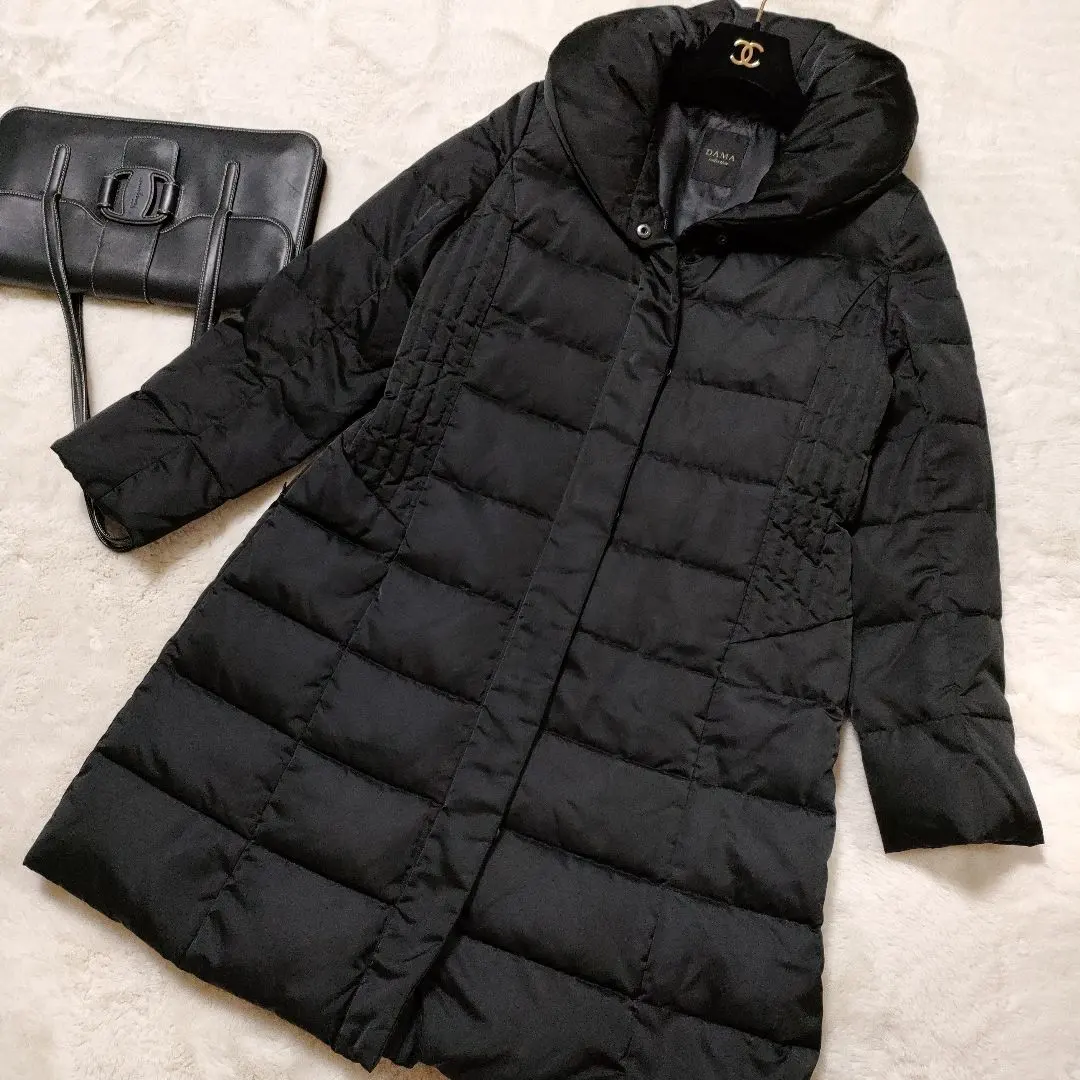 Thumbnail of Dharma Collection Down Coat Shawl Black A-line L