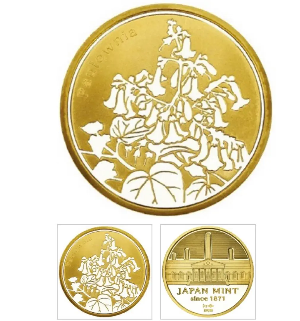 【最終お値下げ！】純金メダル-植物コレクション（稲穂）・・・未開封 2025年最新】純金メダル 植物の人気アイテム - メルカリ