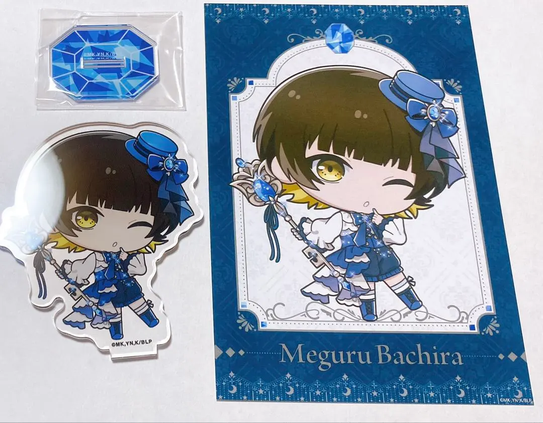 Thumbnail of Blue Lock Meguru Bachira Favoteria Acrylic Stand Postcard Sapphire