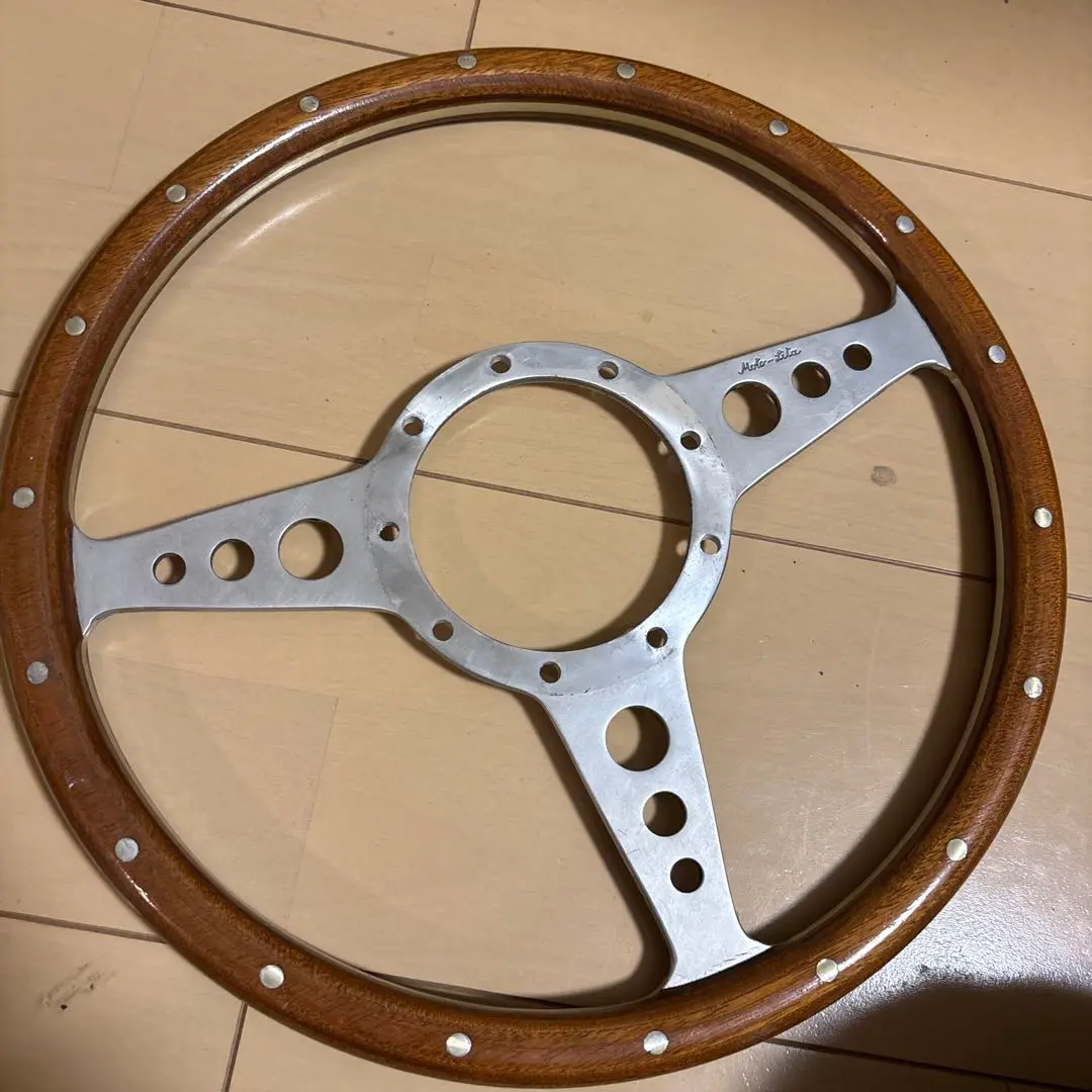MINI モトリタ ステアリング ブラック ボス付き モチーフ付き【中古】 MINI モトリタ ステアリング ブラック ボス付き モチーフ付き