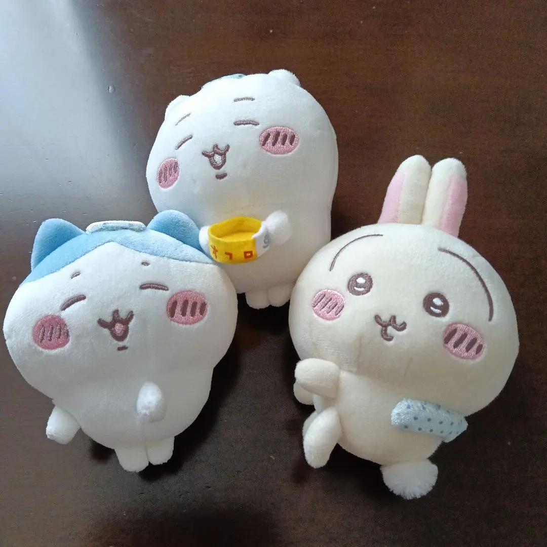 Thumbnail of Last One prize only: plushies of Chikawa, Hachiware, and Usagi from the Chikawa Ichiban Kuji lottery.