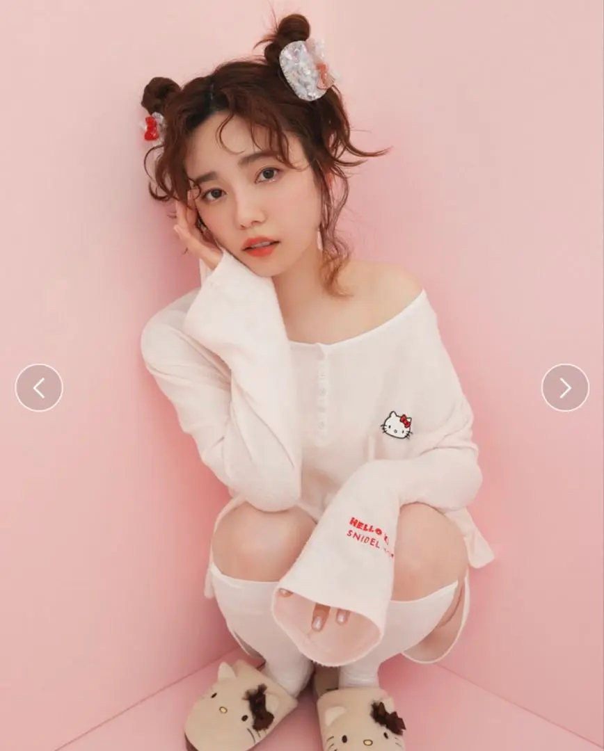 【HELLO KITTY】ヘンリーネックセットアップ HELLO KITTY】ヘンリーネックセットアップ（セットアップ