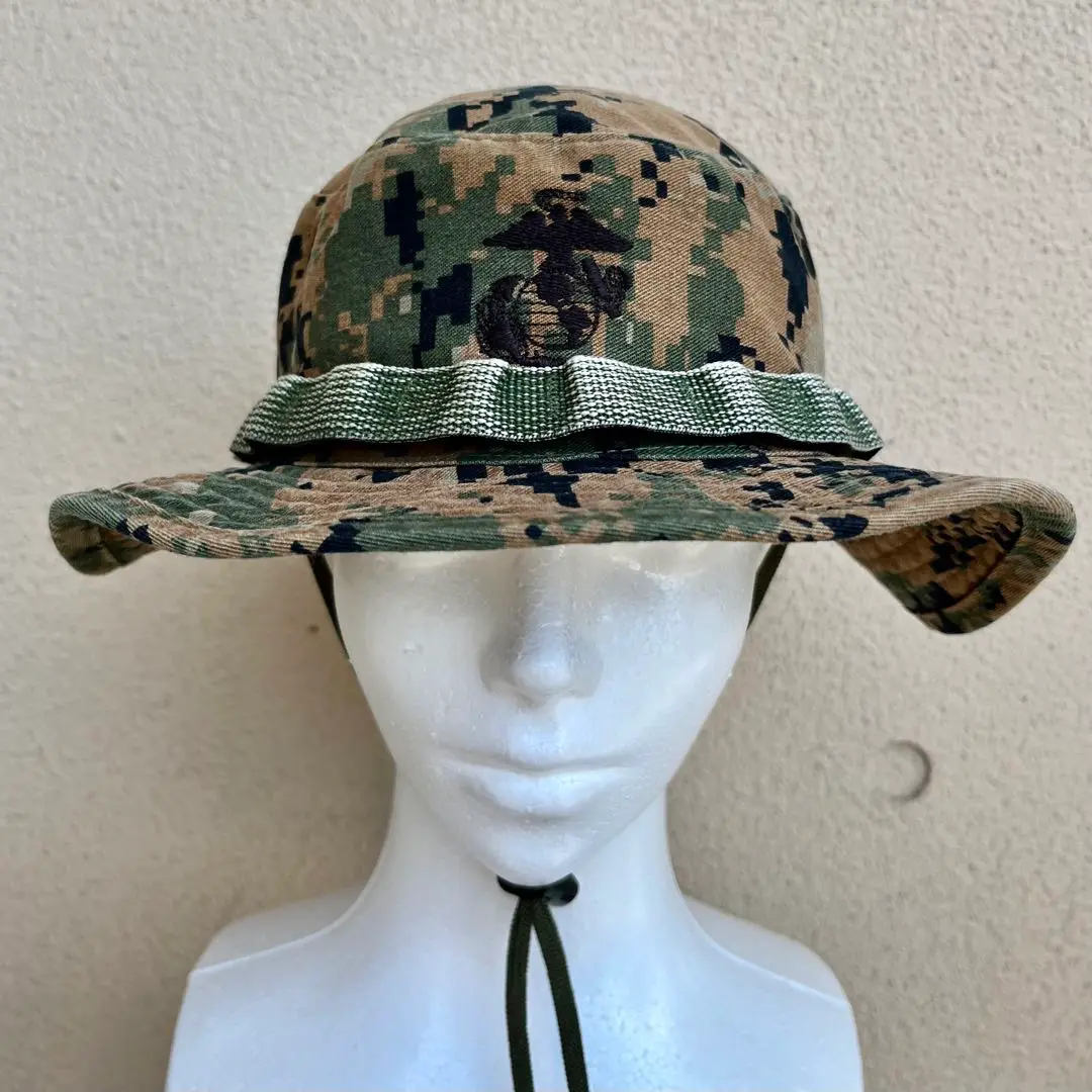 実物 米海兵隊 USMC マーパット上下、ブーニーハット、ニーパッドセット 実物 米海兵隊 USMC マーパット上下、ブーニーハット