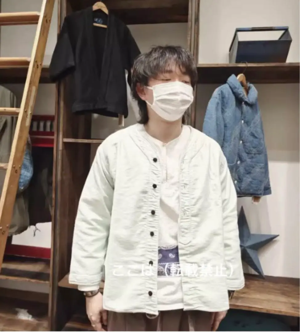 visvim ノーカラージャケット ベージュ 2025年最新】visvim メンズ ノーカラージャケットの人気アイテム