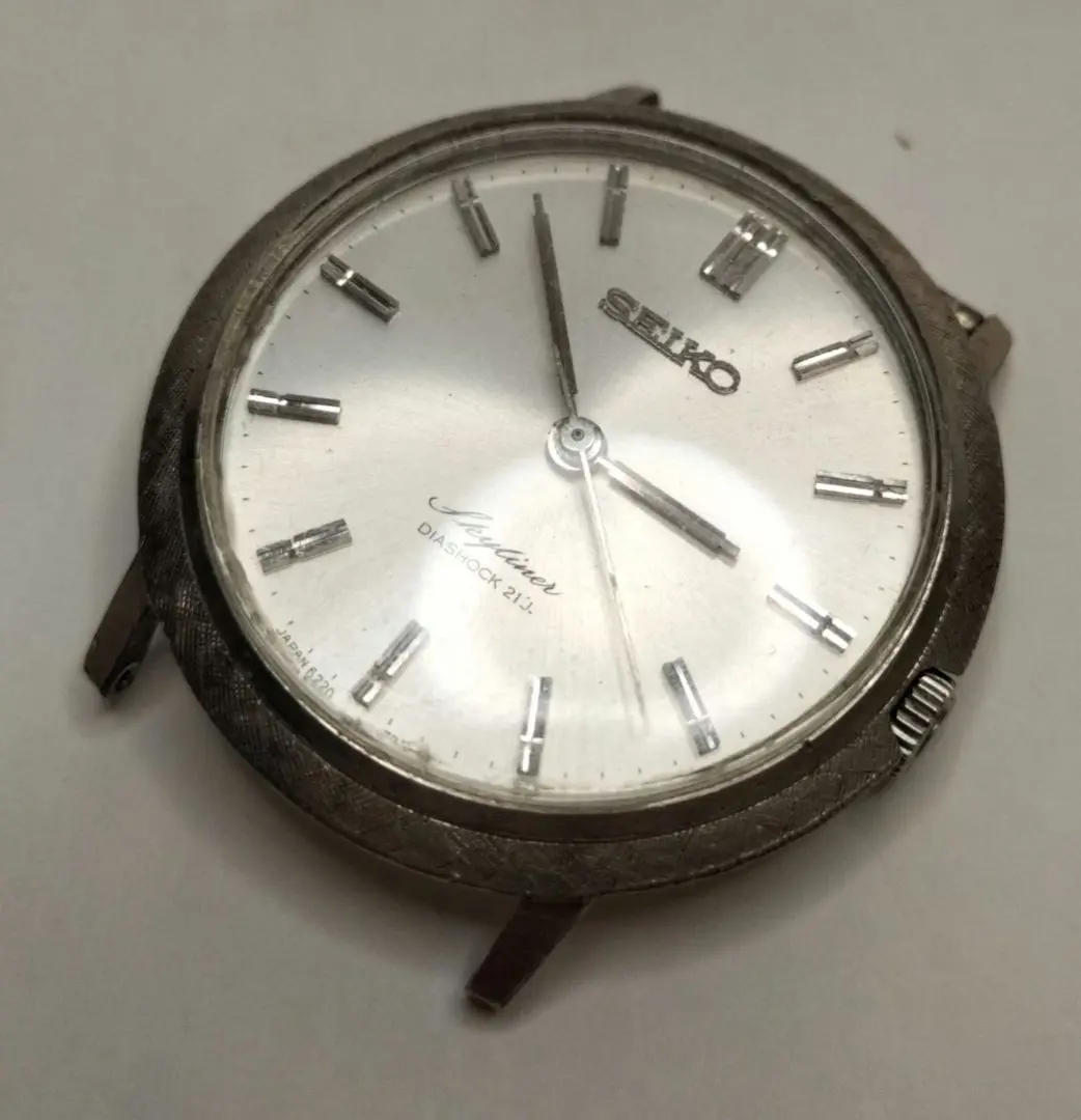SEIKO セイコー スカイライナー 6220-7140 A323 セイコー スカイライナー 6220-7140 21石 手巻き ギョーシェ