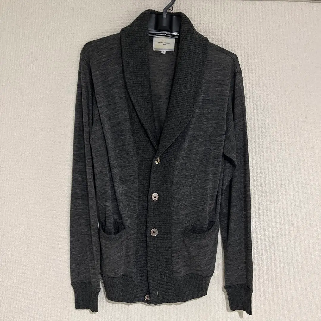 Thumbnail of UNITED ARROWS Dark Gray Cardigan M