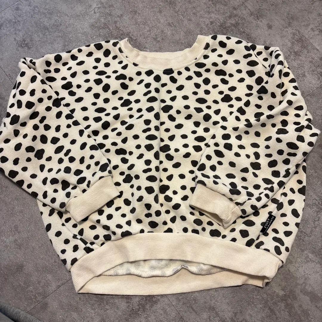 Thumbnail of Dalmatian print sweatshirt, 130cm