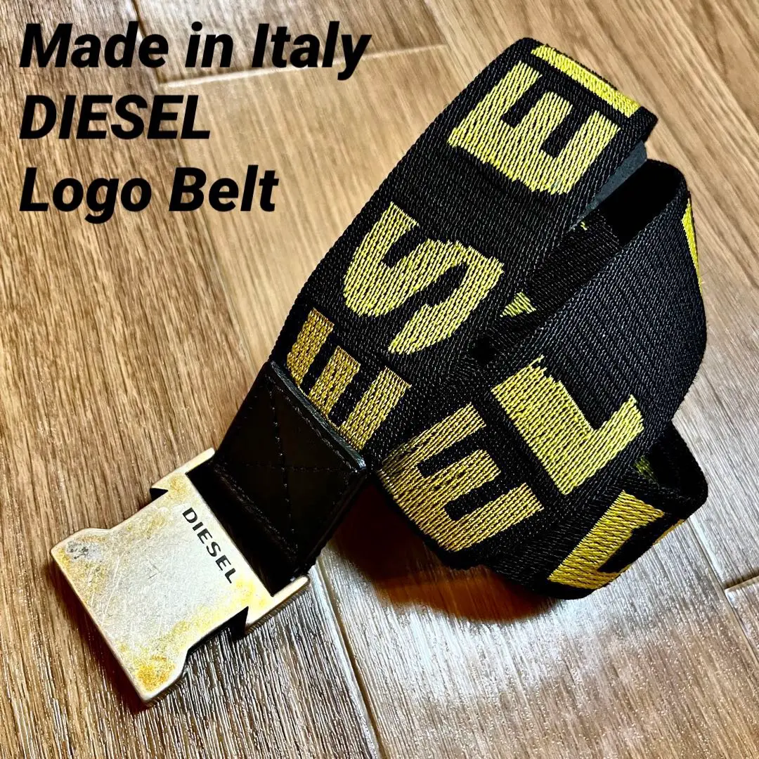 DIESEL グリーン ガチャベルト　イタリア製　90s 2025年最新】ガチャベルト ディーゼルの人気アイテム - メルカリ