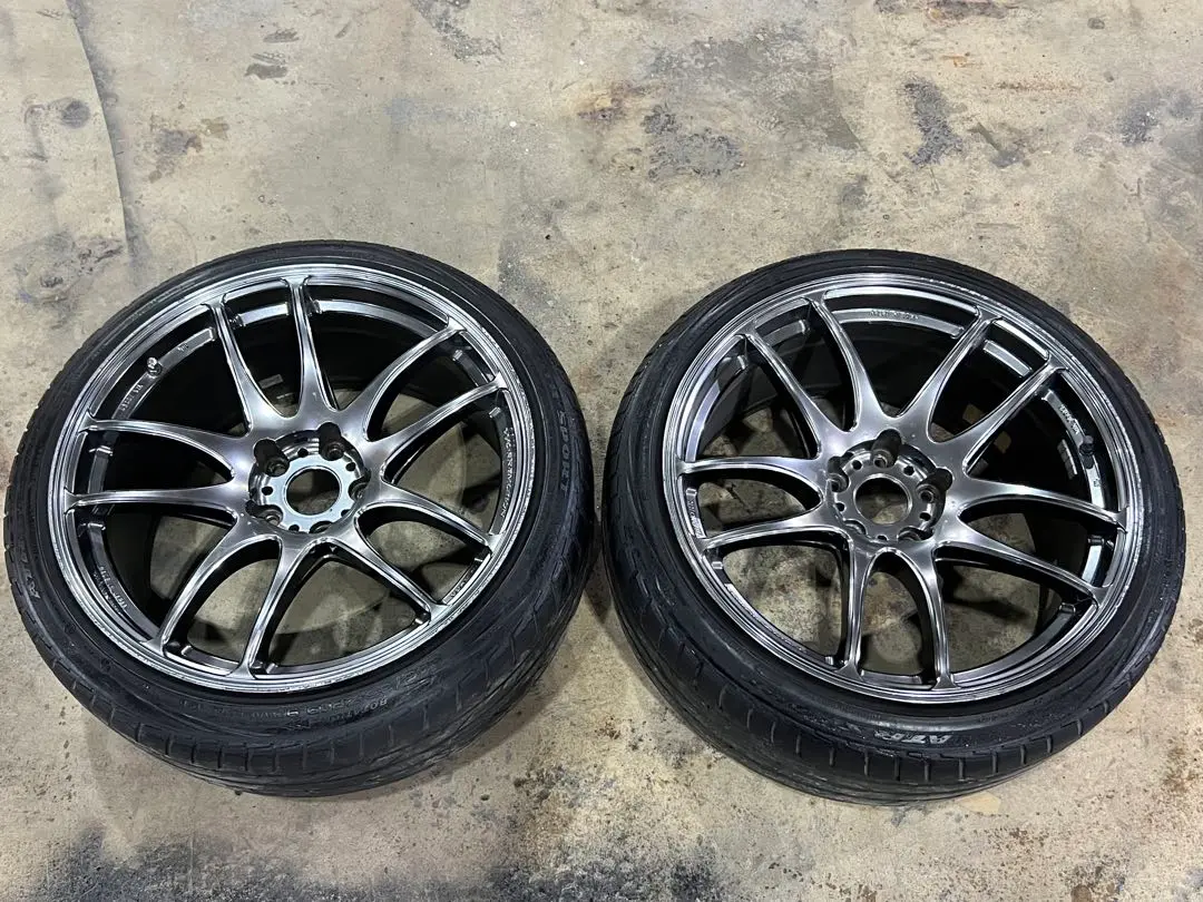 ワークエモーション　CR　カイ　17インチ9J　5穴　PCD114.30 Yahoo!オークション -「cr kai 17 9j」の落札相場・落札価格