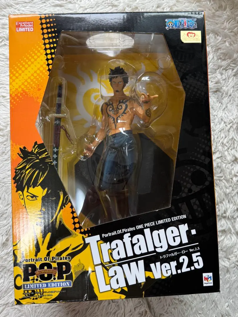 【中古品未開封】ワンピース　フィギュア　POP ロー　Ver. 2.5 中古品未開封】ワンピース フィギュア POP ロー Ver. 2.5 - メルカリ