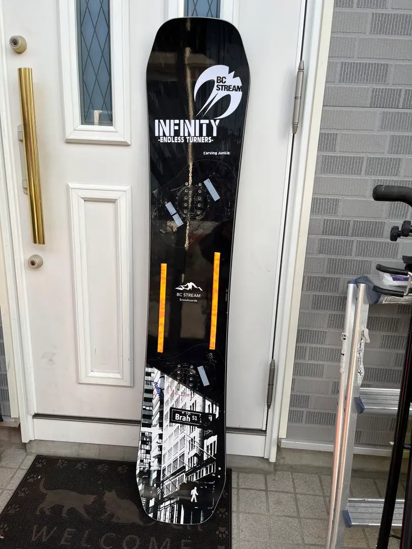 BCStream　BRAH 51 スノーボード 151cm ブラック オリジナル解説】BC STREAM BRAH 145-148-151-154cm ビーシー