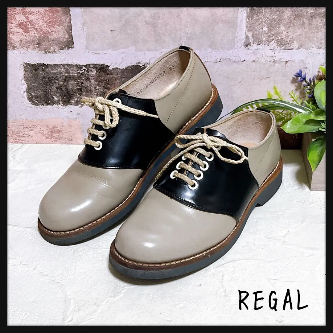 【REGAL リーガル】サドルシューズ 26,5 革靴 極美品 オックスフォード 何年経っても愛され続ける REGALのサドルシューズ｜REGAL