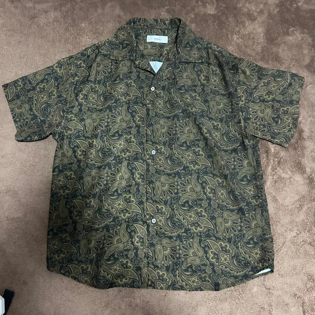 Thumbnail of ADRER Paisley Pattern Short Sleeve Shirt