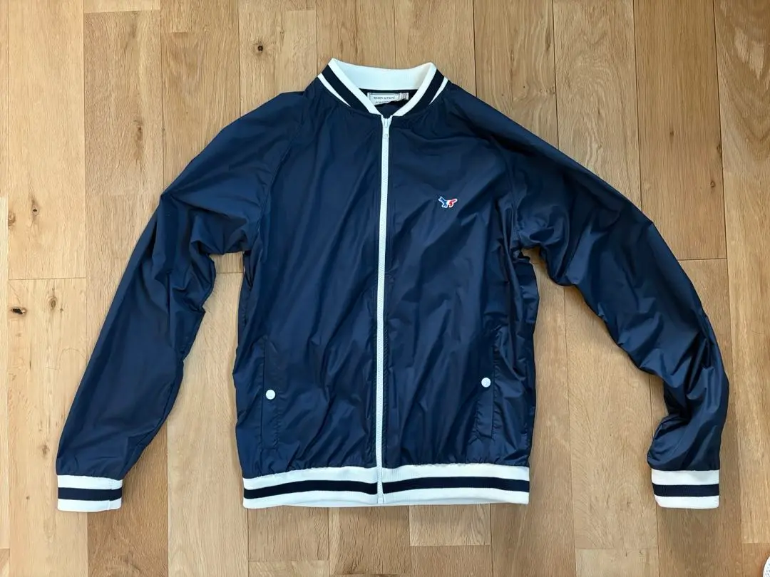 MAISON KITSUNÉ ネイビー ナイロンジャケット selecty_mku00037