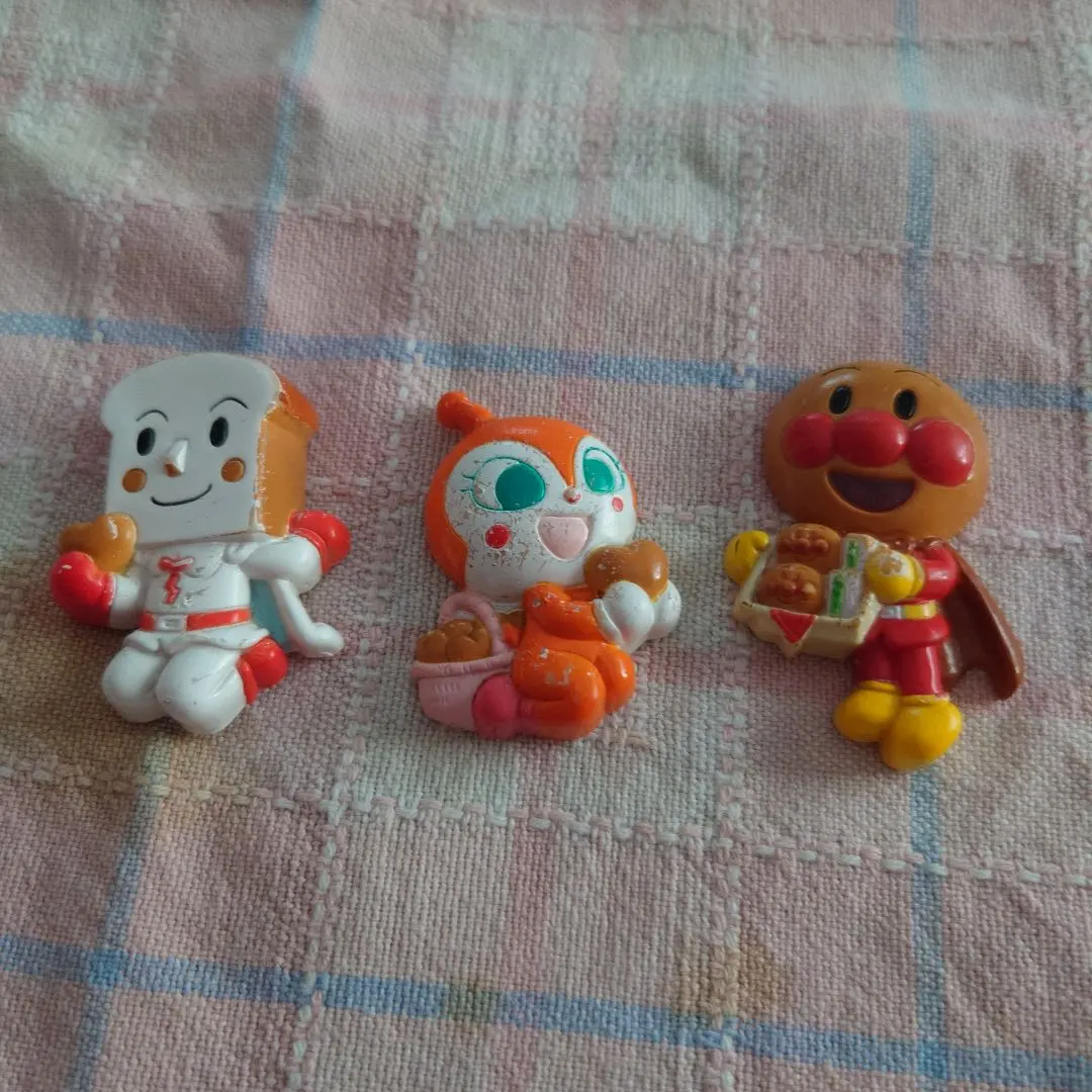 Thumbnail of Anpanman Magnets: Shokupanman, Anpanman, Dokin-chan