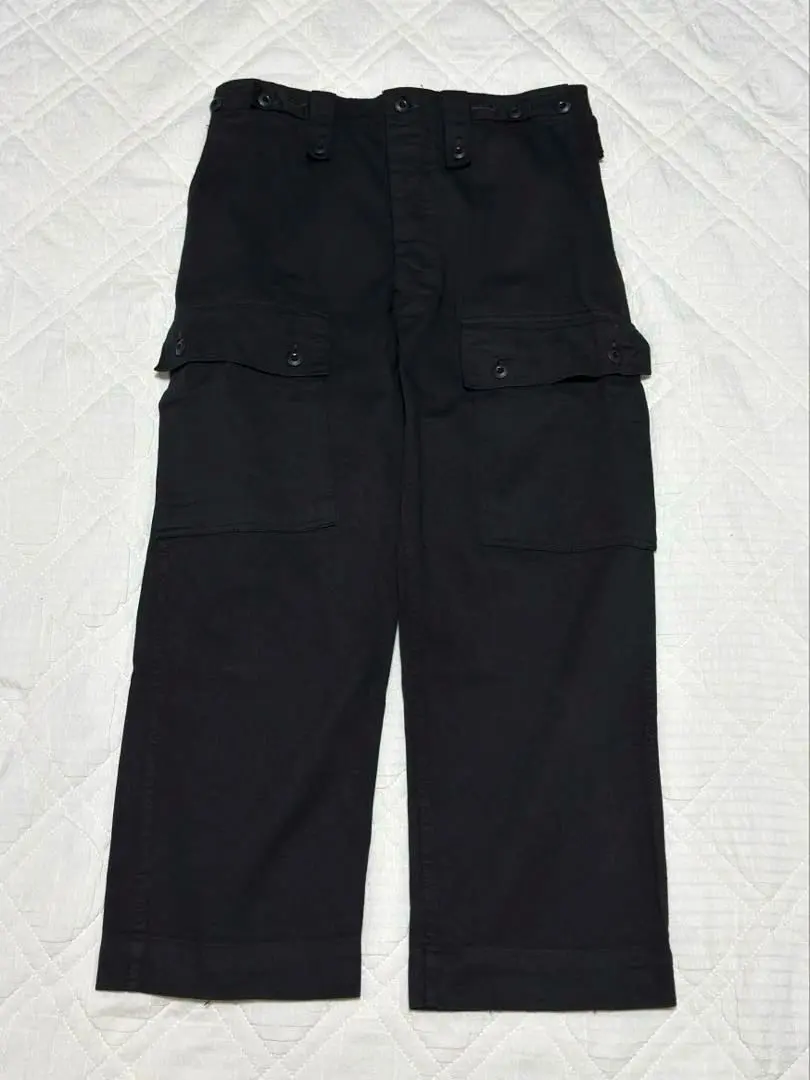 80年代 澳洲軍 Fatigues Bush Pants 黑色染色 的縮圖