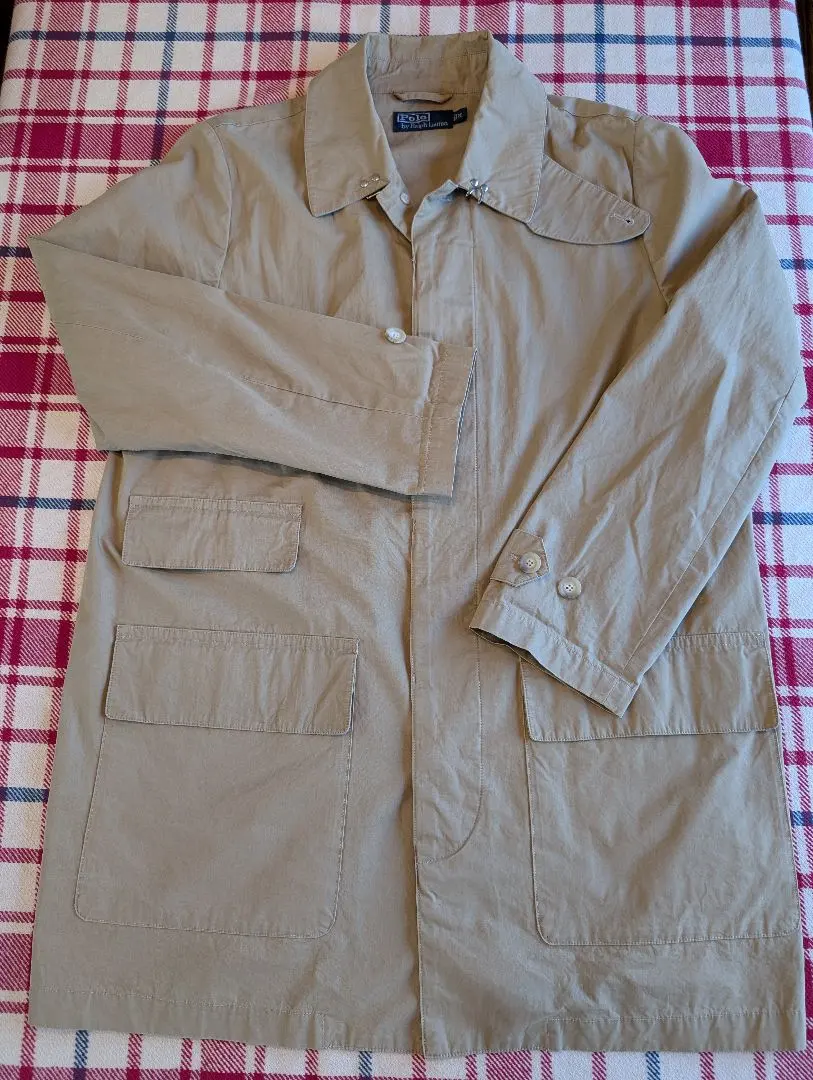 Thumbnail of Ralph Lauren half coat, beige, wearable from early autumn to the rainy season, with a change pocket