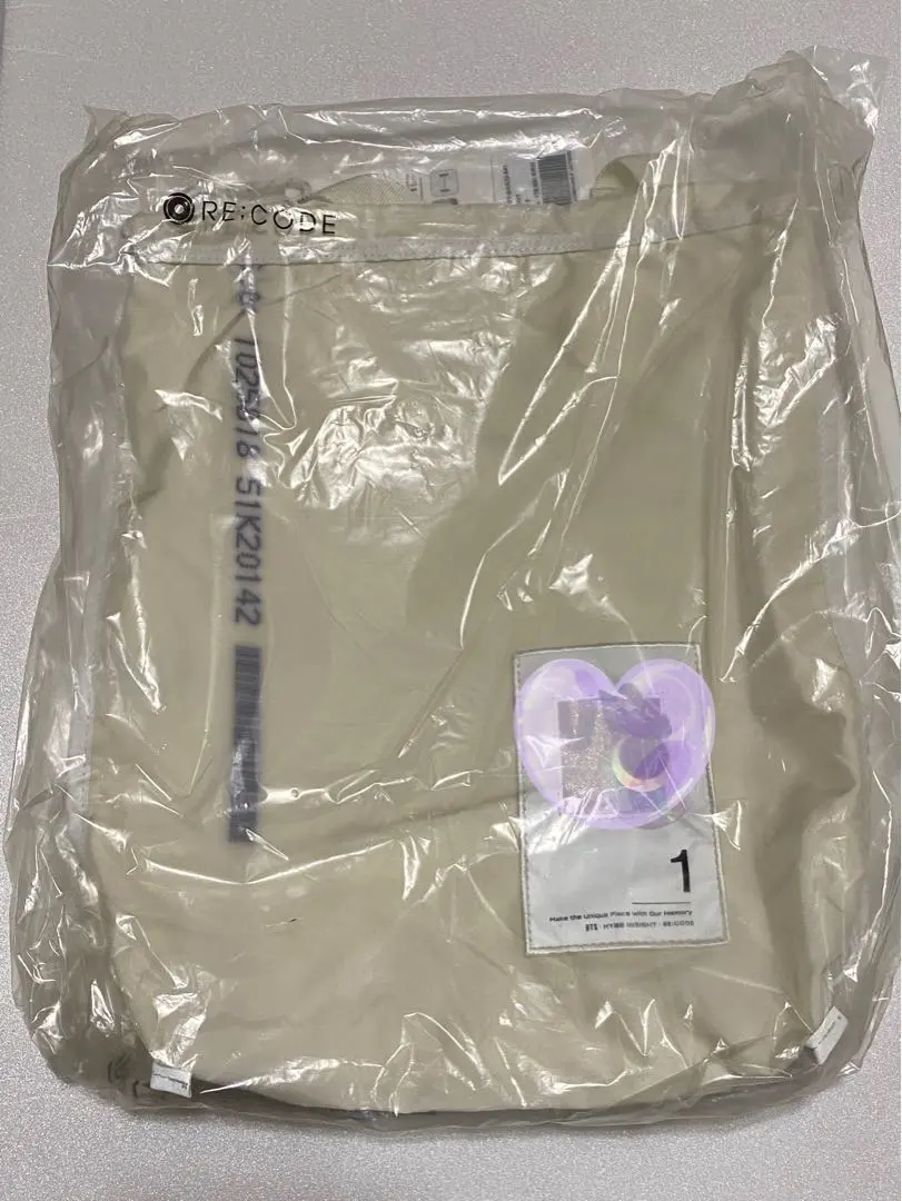 ハイブインサイト テヒョン RECODE BTS RE;CODE x HYBE INSIGHT's Upcycled Bags from BTS Stage