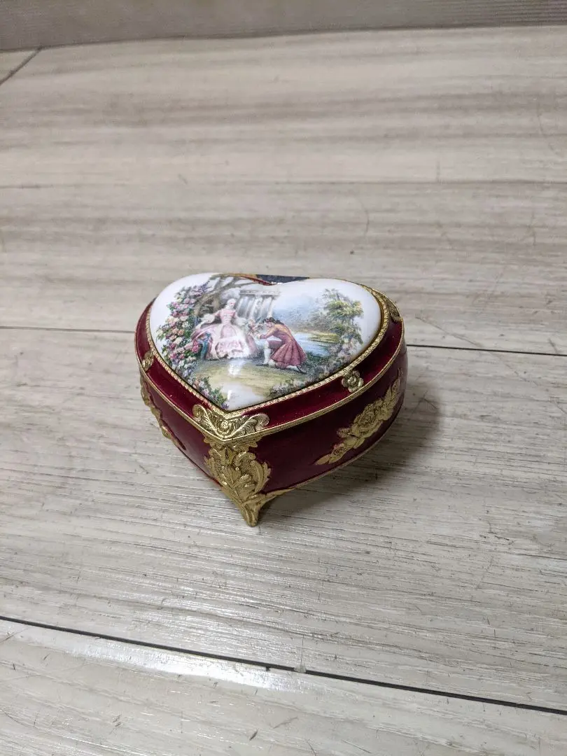 Thumbnail of Jewelry box, retro, jewel box, small item storage, made in Japan