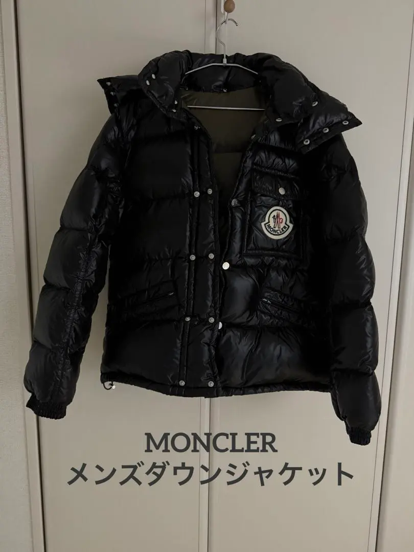 ✨極美品✨XLサイズ モンクレール K2 ダウンジャケット フード付 ブラック モンクレール(MONCLER)モンクレール K2 ダウンジャケット 衣料品