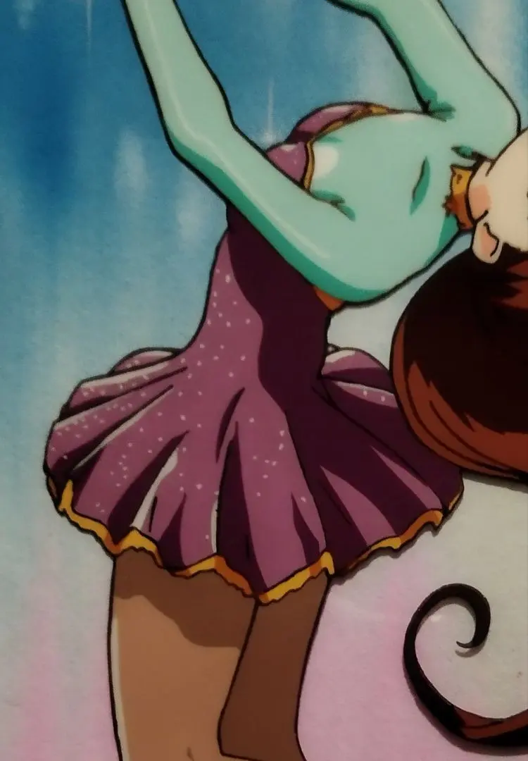 Thumbnail of Cel animation, copyright, figure skating, game, AIC, matching original background painting included