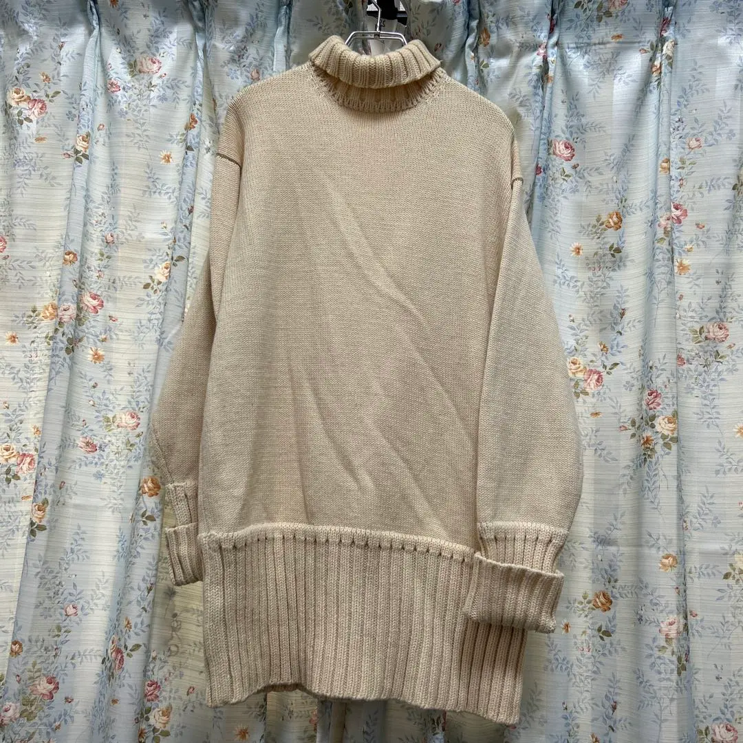 ヨウジヤマモト YOHJI YAMAMOTO REGULATION タートルネック ローゲージニット セーター 長袖 2 アイボリー FV-K54-900 レディース ヨウジヤマモト YOHJI YAMAMOTO REGULATION タートルネック