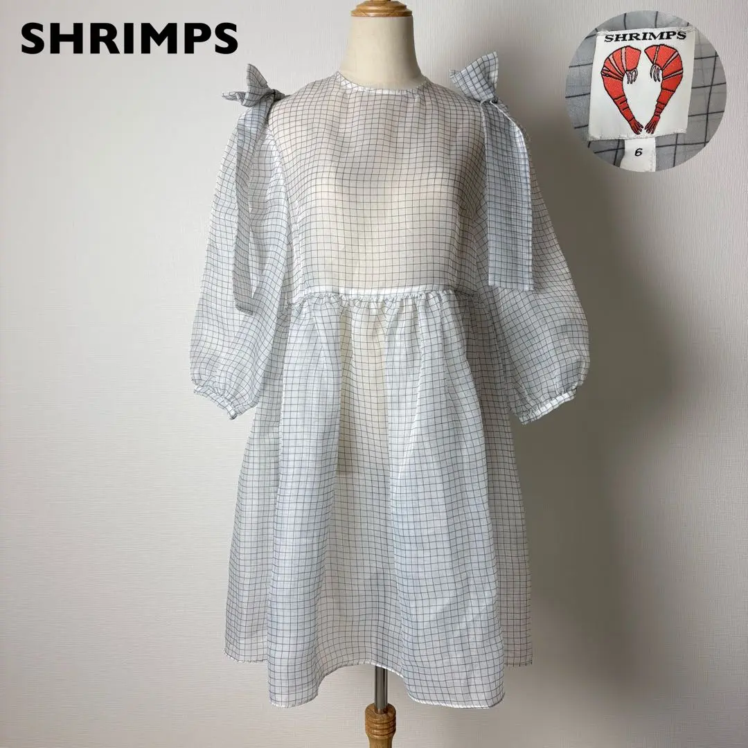 Shrimps シュリンプス ミニワンピース チュニック Shrimps（シュリンプス）ワンピース 黒 サイズ:12(M位