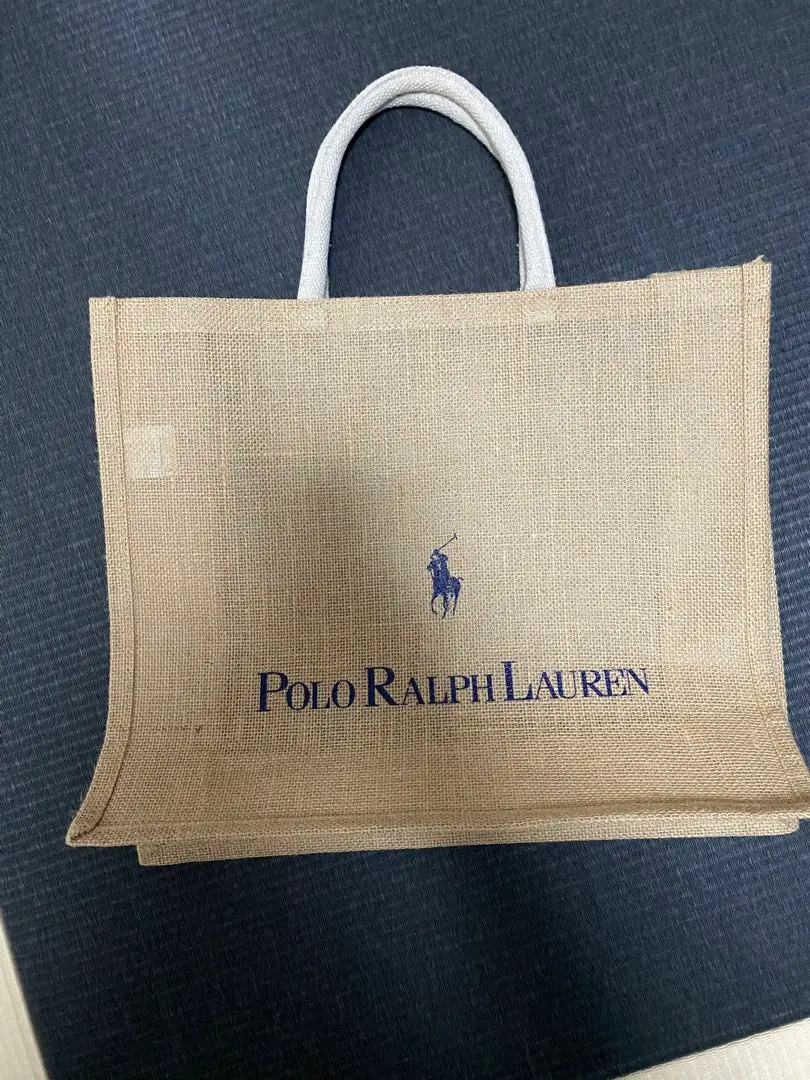 新品　正規品　Polo Ralph Lauren　限定品　ラルフ　バック　麻 2025年最新】ラルフローレン トートバッグ 麻の人気アイテム