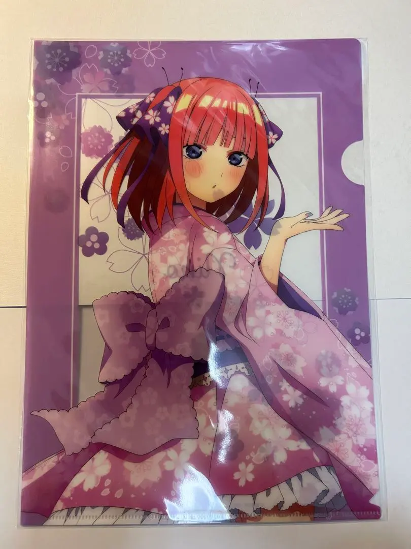 Thumbnail of 2-125 Movie The Quintessential Quintuplets Clear File Nino Cherry Blossom Kimono Gotoyome