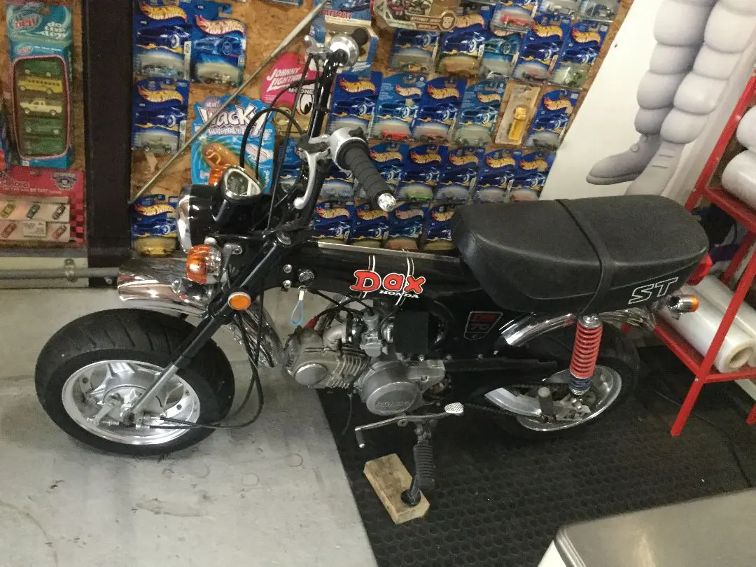ダックス　初期型　シート　st70 ホンダ 田中商会直営店】ダックスDAX用 ミニトレイルシート