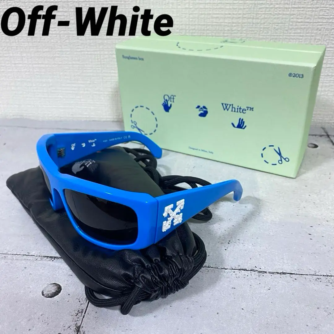 OFF WHITE オフホワイト サングラス イエロー イタリア製 付属品 希少 2025年最新】off white sunglassの人気アイテム - メルカリ