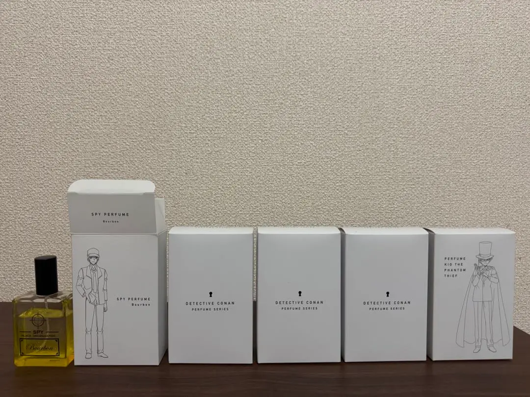 名探偵コナン　安室透・降谷零・バーボン・怪盗キッド　香水　5点セット 2025年最新】名探偵コナン パフューム キッド・ザ・ファントム