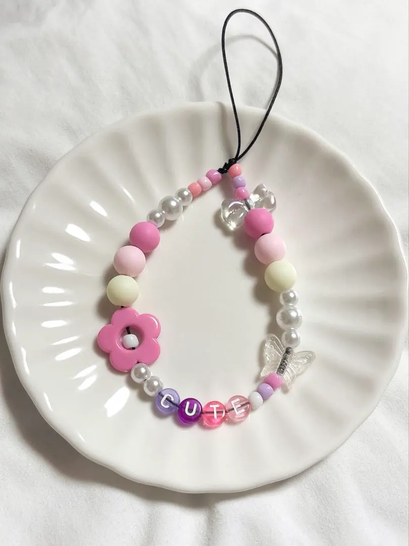 Thumbnail of Beaded Strap: CUTE ˚ೀ⋆⑅˚