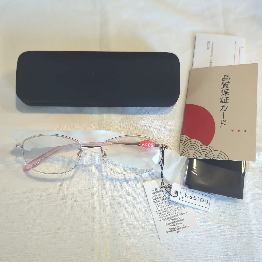 Thumbnail of Senior glasses, reading glasses, 3.0 GO!GRM, with quality guarantee, brand new