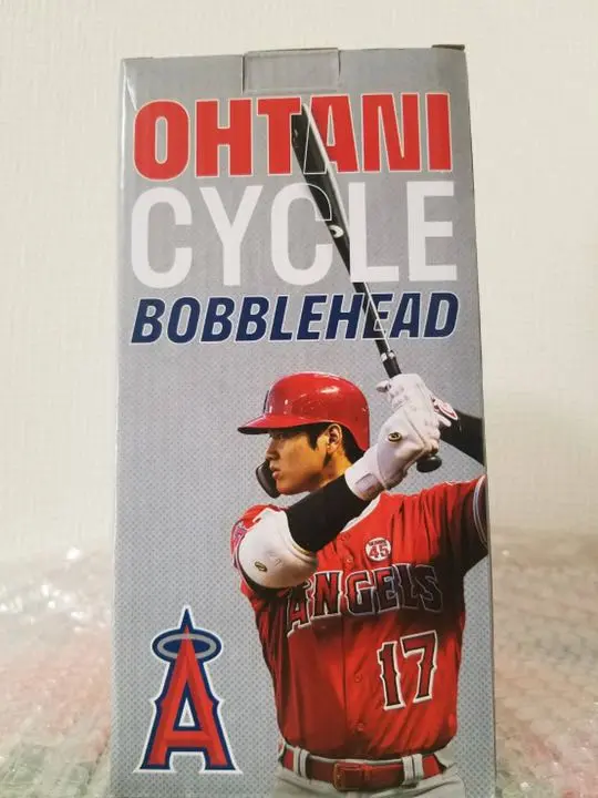 【新品未使用】大谷翔平 ボブルヘッド サイクルヒット達成　記念 ② Amazon.co.jp: 大谷翔平 ボブルヘッド (Ohtani Bobblehead) 1