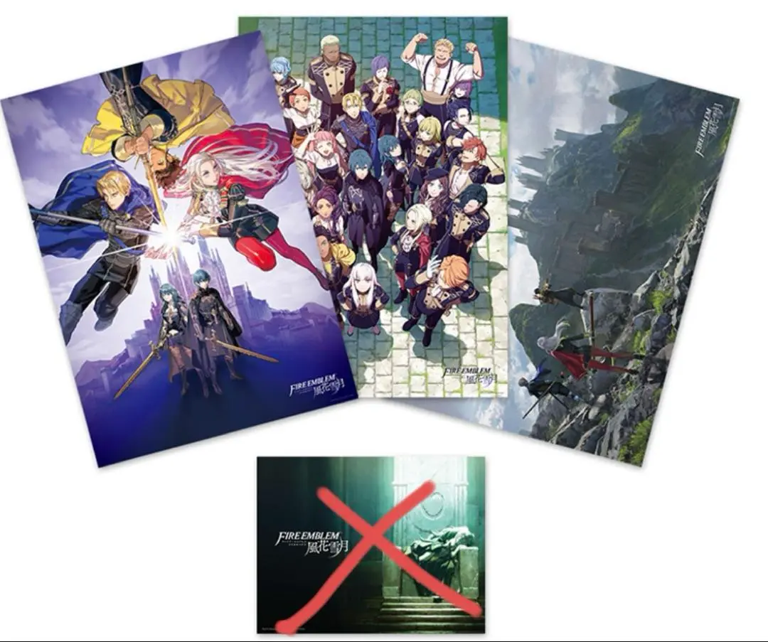 【非売品】ファイアーエムブレム 風花雪月 B2 サイズ ポスター FE風花雪月 B2ポスター ファイアーエムブレム - メルカリ
