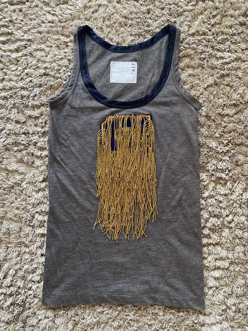 新品 sacai サカイ タンクトップ ホワイト サイズ1 サカイ - sacai | Sacai Gonz Print Tank-White-1の通販