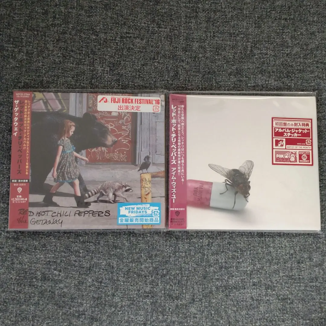 【美品】レッド・ホット・チリ・ペッパーズ 紙ジャケットCD4枚セット レッド・ホット・チリ・ペッパーズ 国内盤限定紙ジャケットCD