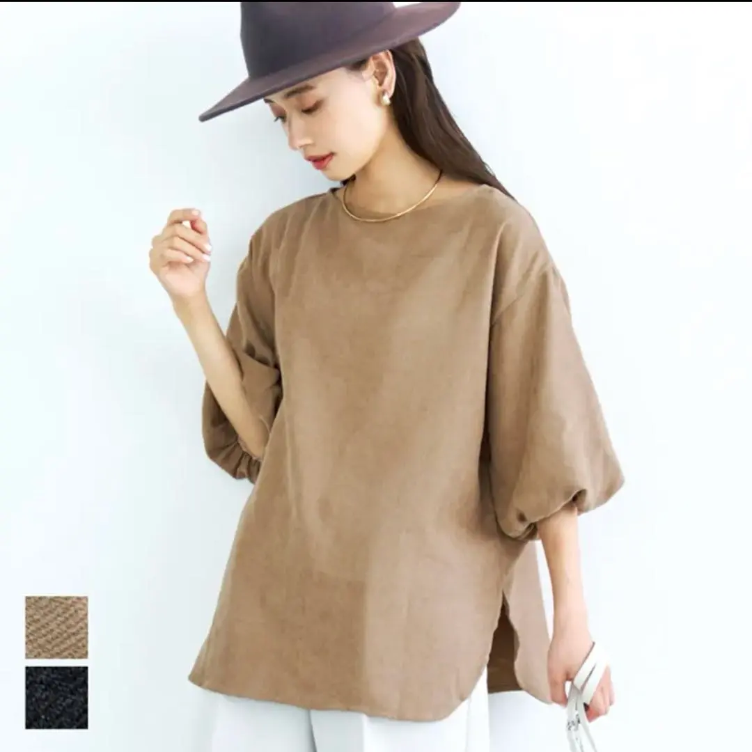 Thumbnail of coca velour cut-and-sew