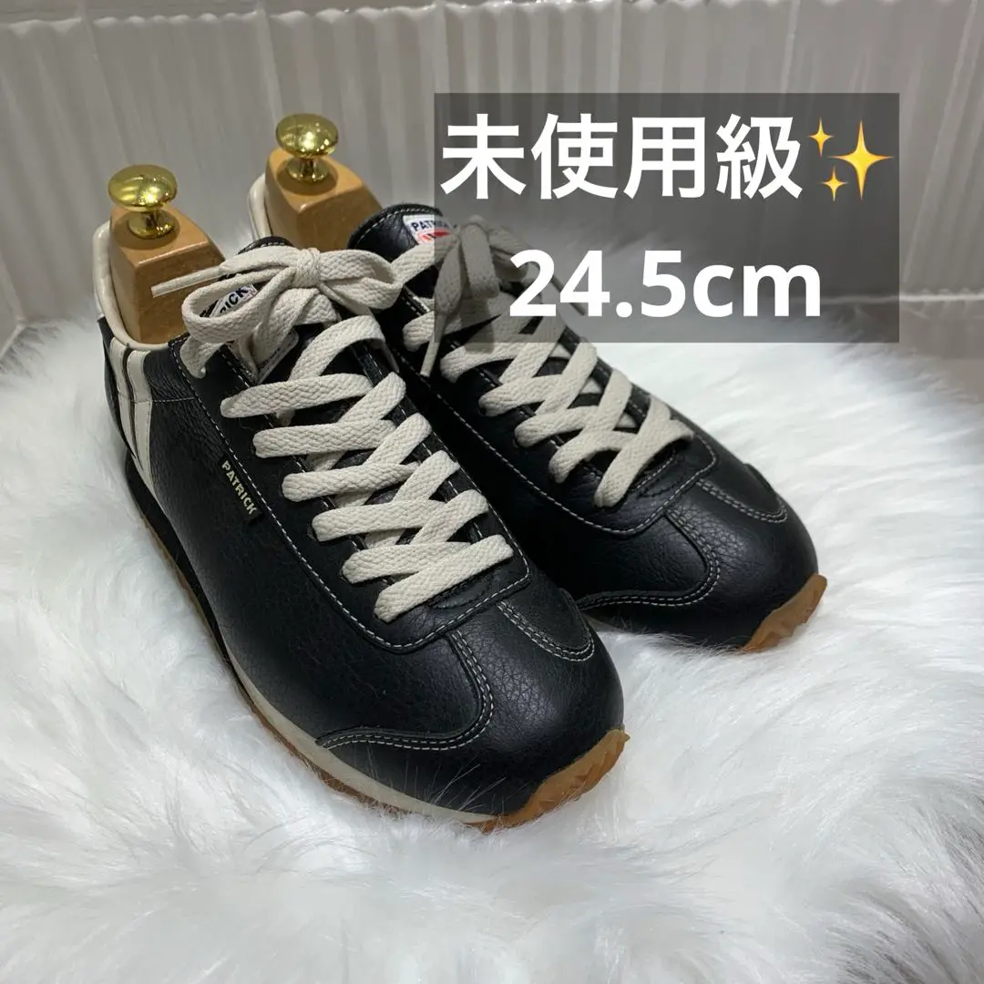 美品　パトリック17511 NEVADAII ネバダ2 スニーカー 38 レザー 美品 パトリック17511 NEVADAII ネバダ2 スニーカー 38 レザー