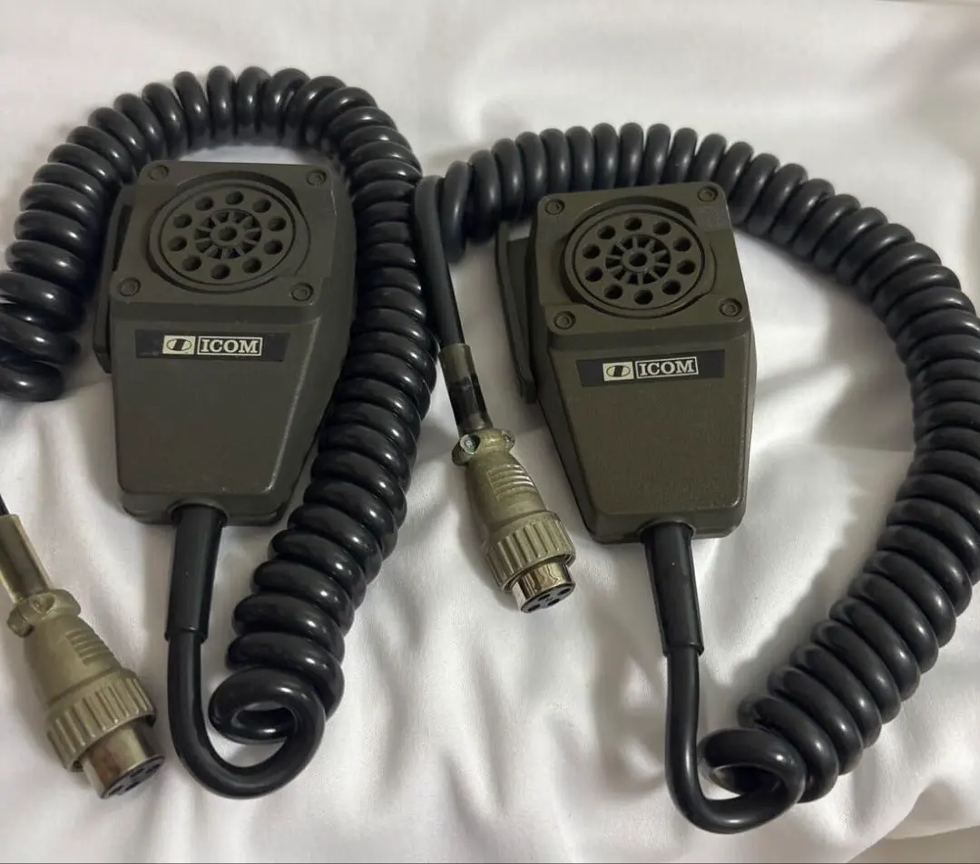 ICOM アンプ内蔵マイク　ic-hm7 送料無料 匿名配送 アイコム アンプ内蔵 IC-HM7 純正マイク