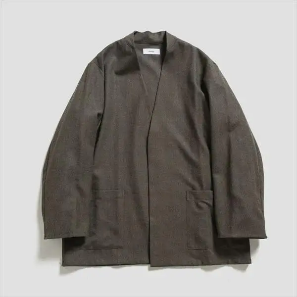 marka マーカ ノーカラージャケット リネン100% 日本製 marka マーカ ノーカラージャケット リネン100% 日本製