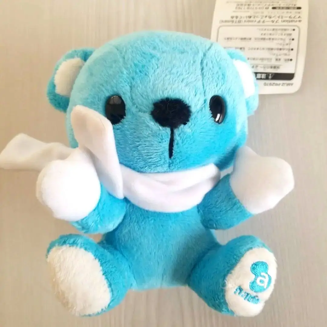 ａ－ｎａｔｉｏｎ　ブルーテディ　超特大サイズ BLUE TEDDY 2005モデル a-nation 30センチくま avex｜Yahoo